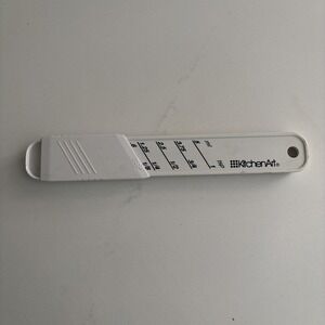 KitchenArt Adjust A Measure Teaspoon White Adjustable‎ Measuring Spoon USA